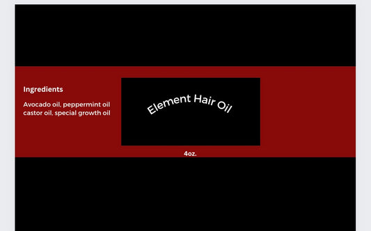 Aceite para el crecimiento del cabello Element